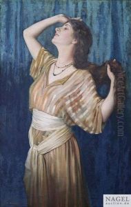 Orientalische Tanzerin by Max Nonnenbruch