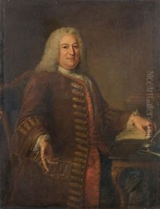 Portrait D'homme by Donat Nonotte