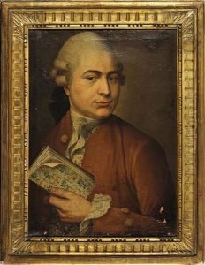 Portrait De Jean-jacques Rousseau by Donat Nonotte