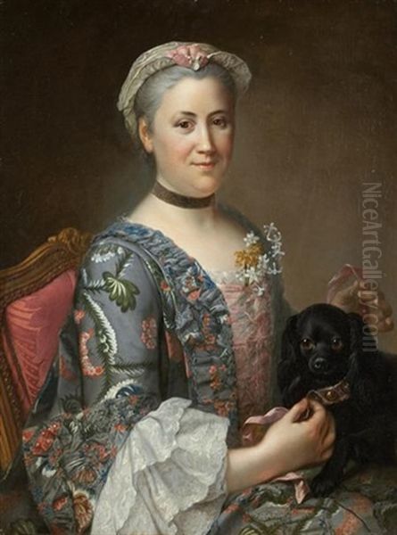 Portrait Of Madame Geoffrin - view 1