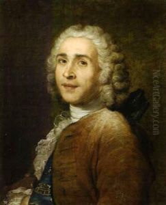Portrait D'un Gentilhomme En Buste De Trois-quart A Gauche