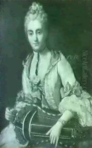 Jeune Femme A La Vielle