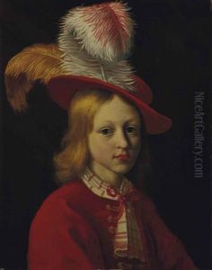 Portrait D'un Jeune Garcon by Jan van Noordt