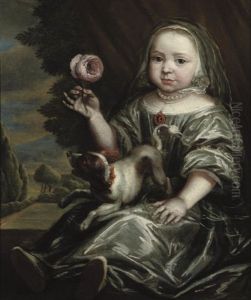 Portrait Of A Girl In A Silver Costume Portrait Of A Girl In A Silver Costume