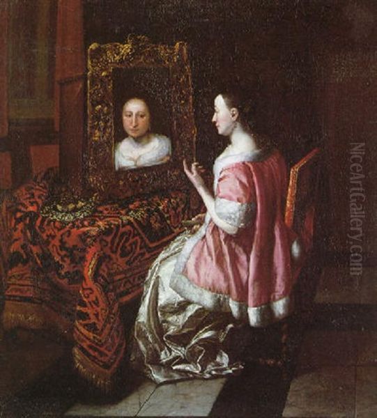 A Lady At Her Toilet - view 1