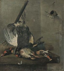 Nature Morte Aux Oiseaux by Pieter Van Noort