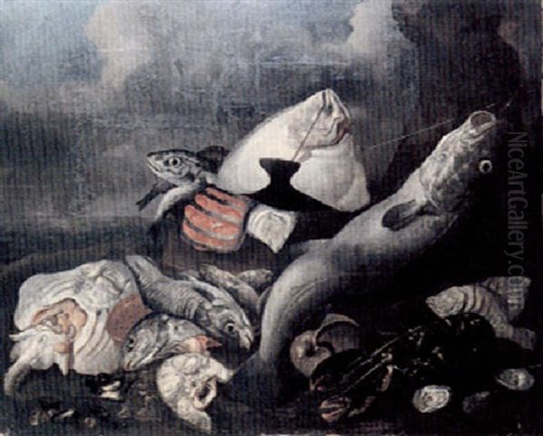 Nature Morte De Poissons - view 1