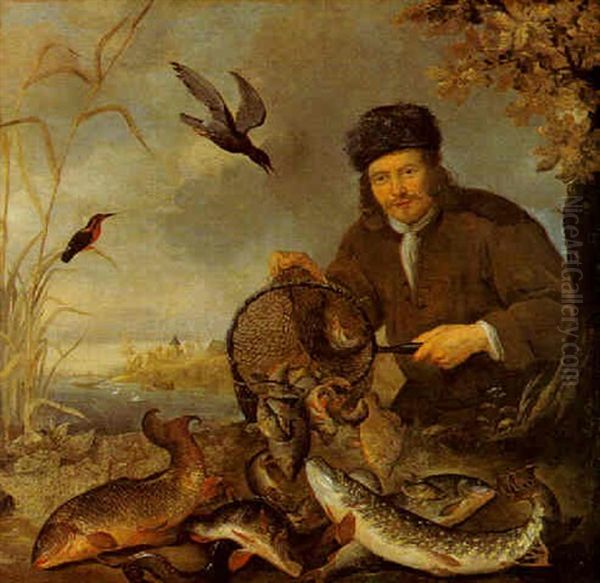 A Fisherman And His Catch - view 1
