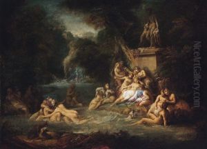 Diana And Her Nymphs Bathing