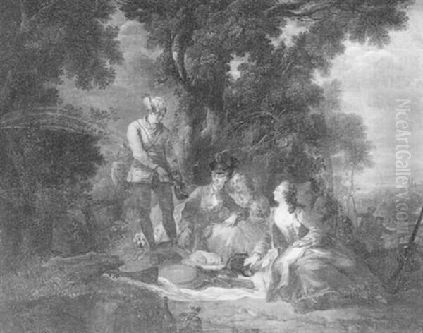 Collation Pendant La Partie De Chasse - view 1