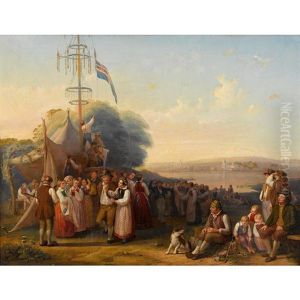 A Festive Gathering by Bengt Nordenberg