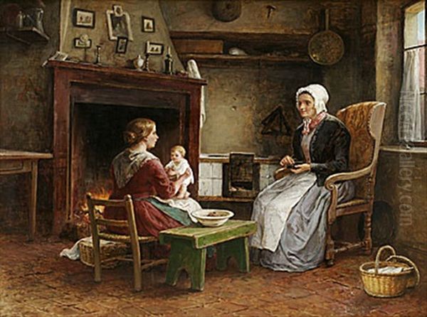 Interior Med Mor Och Barn - view 1