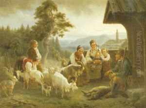 Saterstuga by Bengt Nordenberg