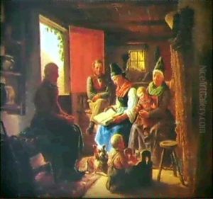 Interior, Fiskarstuga by Bengt Nordenberg