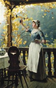 The Grape Picker by Henrik Nordenberg