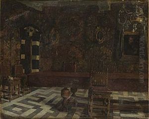 Interior Fran Gripsholms Slott by Henrik Nordenberg