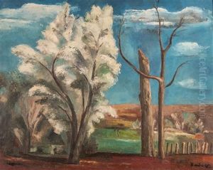 Santa Fe by Bror Julius Olsson Nordfeldt