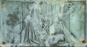An Allegorical Plaque by Karl Theodore Francis Bitter