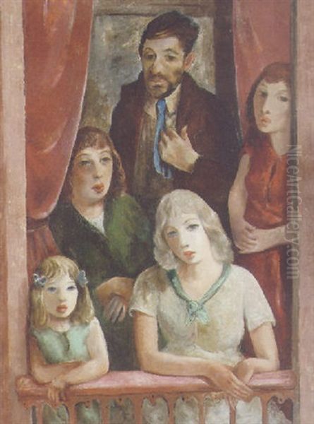 Family At The Balcony - view 1