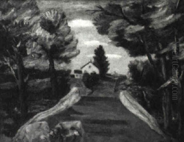 Cattle By A Bridge - view 1
