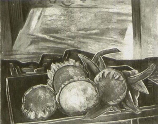 Sunflower Pods - view 1