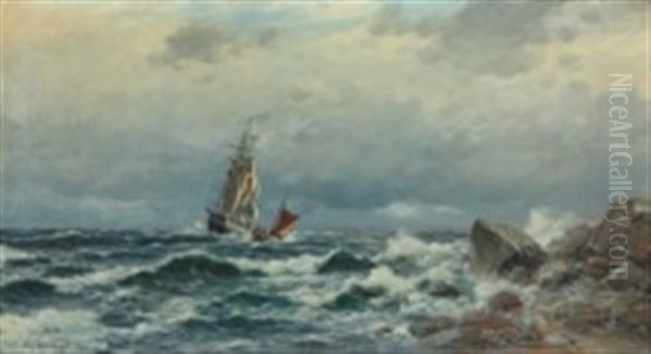 Marine With Danish Sailing Ships - view 1