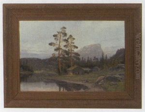 Parti Fra Hardangerfjord by Olaf Nordlien