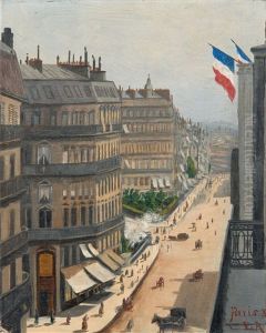 Street View From Paris by Alfhild Elin Nordlund