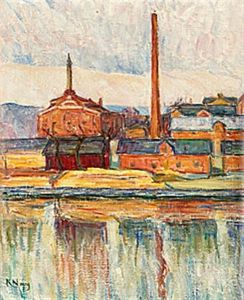 Fabrik A Reimersholme by Karl Nordstroem