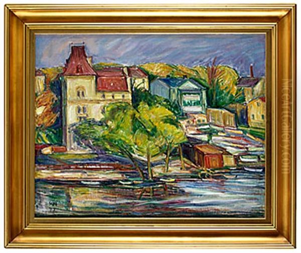 Hus Vid Vatten - Motiv Fran Grondal - view 1