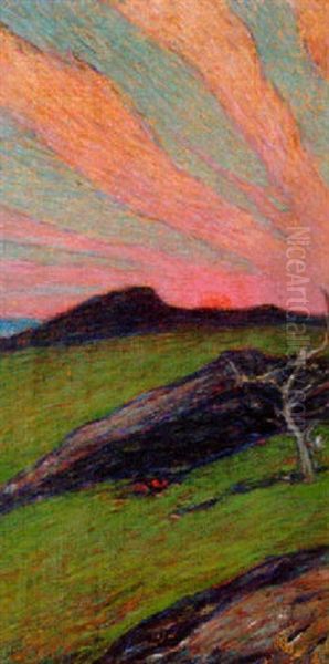 Solnedgang, Bohuslan - view 1