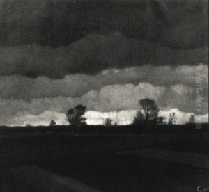 Sk+nskt Landskap, Ov,dersmoln by Ernst Norlind