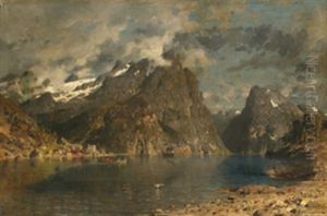 Vestlandsfjord by Adelsteen Normann