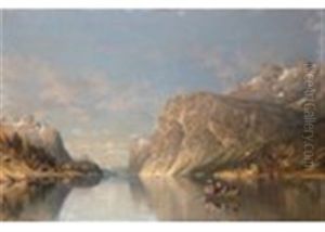 Pleasure Trips On A Norwegian Fjord by Adelsteen Normann