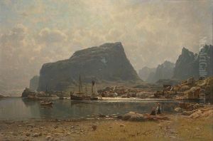 Nord-norsk Kystlandskap by Adelsteen Normann