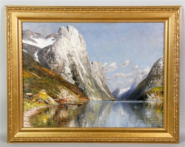 Landscape With Fjord - view 1
