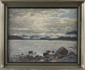 Norwegische Kustenlandschaft by Adelsteen Normann