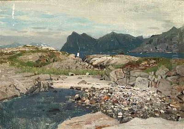 Klipper Og Sten Ved En Norsk Fjord - view 1