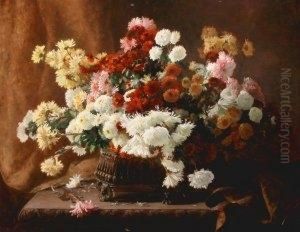 Bouquet De Fleurs by Henri Biva