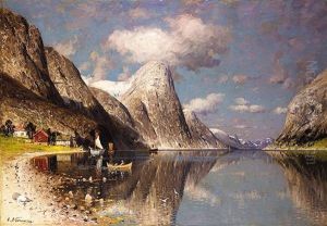 Fjordlandskap (a Fjord In Summer)