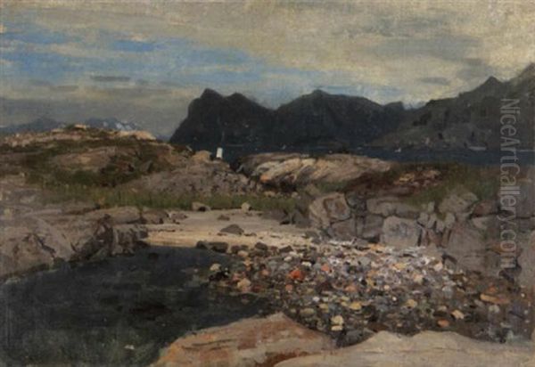 Norwegische Kustenlandschaft - view 1
