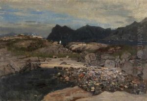 Norwegische Kustenlandschaft by Adelsteen Normann