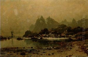 Motiv Fran Lofoten by Adelsteen Normann