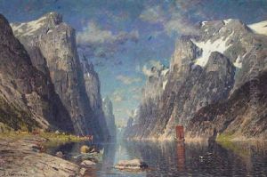 Fjorden by Adelsteen Normann