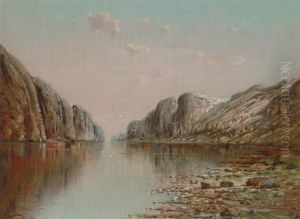 An Extensive Fjord by Adelsteen Normann