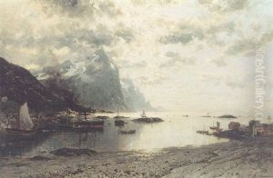 The Harbour by Adelsteen Normann