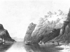 Fjord In Norway by Adelsteen Normann