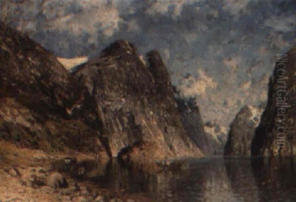 A Fjord - view 1