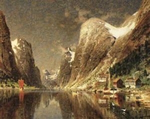 Norskt Fjordlandskap