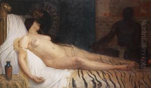 Nu Allonge Endormi by Fernand Bivel